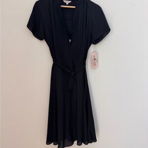 Nanette Lepore Blue Floral Fit & Flare Dress NWT Size 6